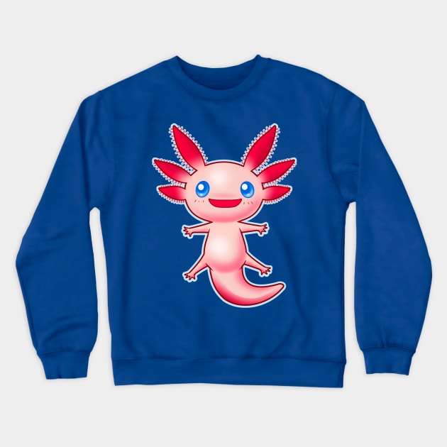 Axolotl Crewneck Sweatshirt by MIKELopez